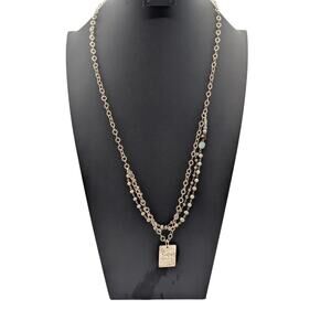 925 Sterling 'For Everything There is a Season' Long Layered 30" Chain Necklace